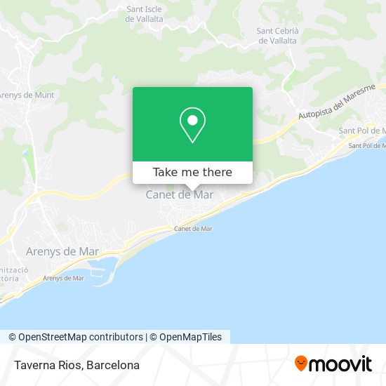 Taverna Rios map