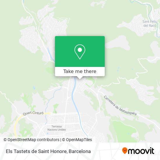 Els Tastets de Saint Honore map
