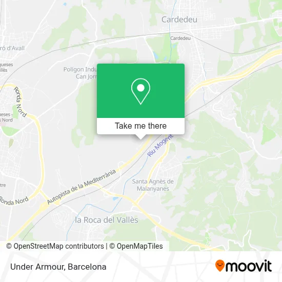 under armour map