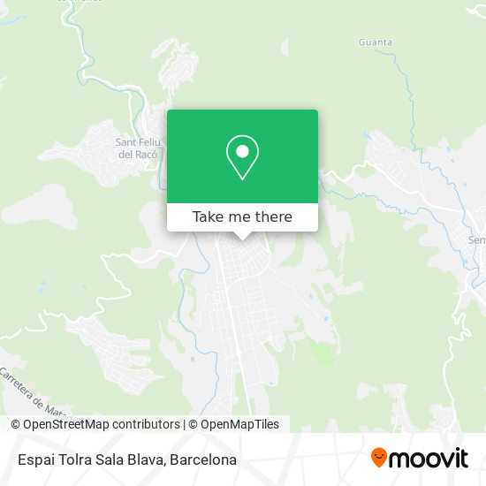 Espai Tolra Sala Blava map
