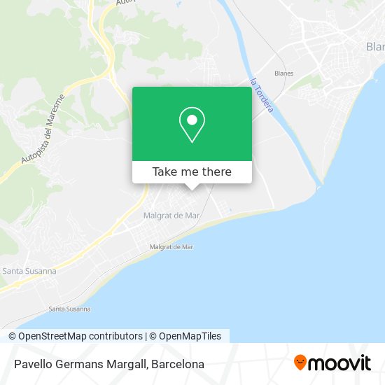 Pavello Germans Margall map