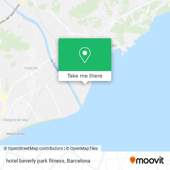 hotel beverly park fitness map