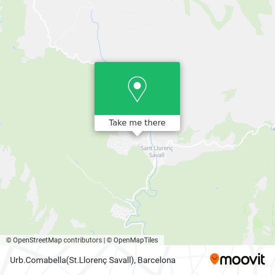 Urb.Comabella(St.Llorenç Savall) map