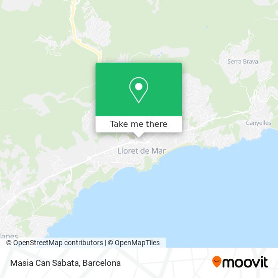 Masia Can Sabata map