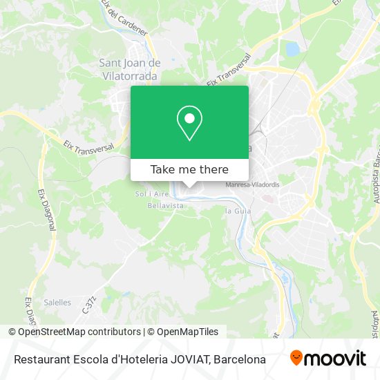 Restaurant Escola d'Hoteleria JOVIAT map