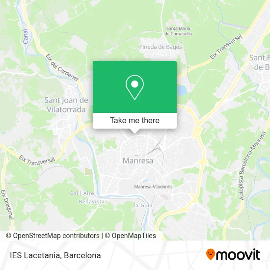 IES Lacetania map