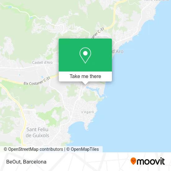 mapa BeOut