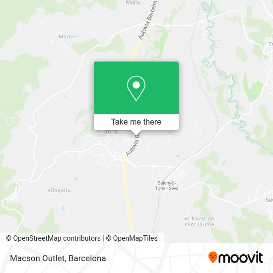 Macson Outlet map