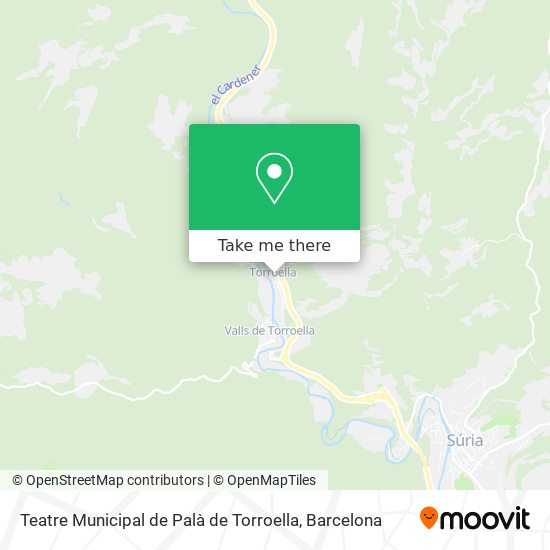 Teatre Municipal de Palà de Torroella map