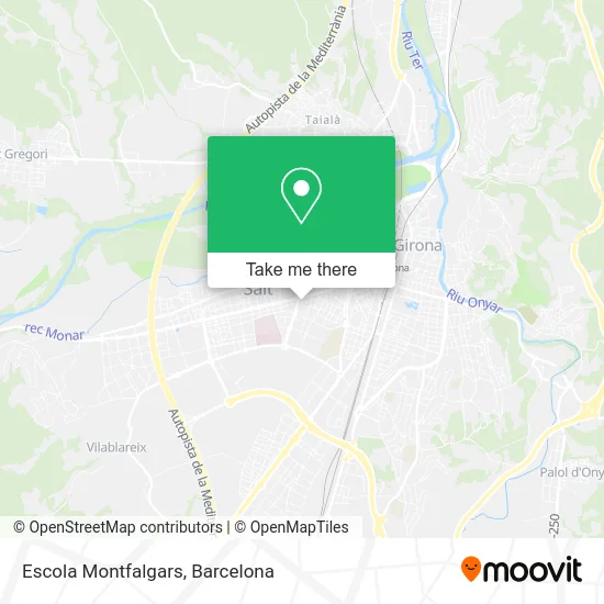 Escola Montfalgars map
