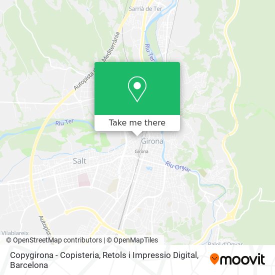 Copygirona - Copisteria, Retols i Impressio Digital map