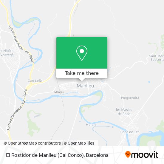 El Rostidor de Manlleu (Cal Conxo) map