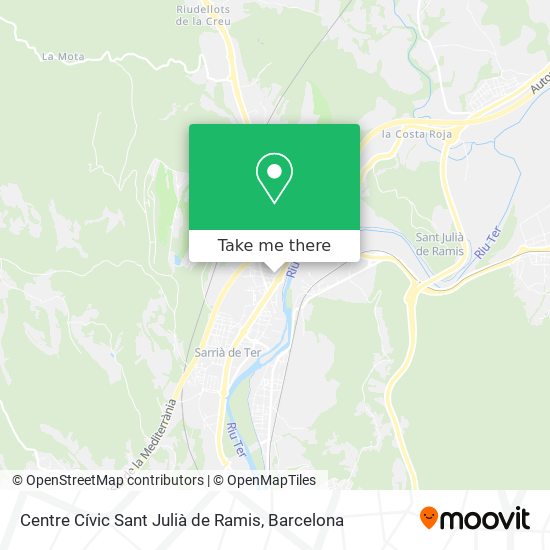 Centre Cívic Sant Julià de Ramis map