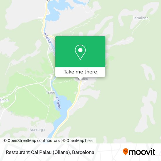 Restaurant Cal Palau (Oliana) map
