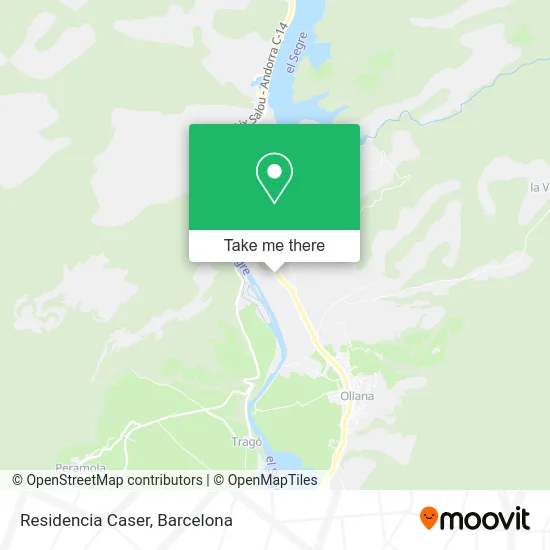 Residencia Caser map
