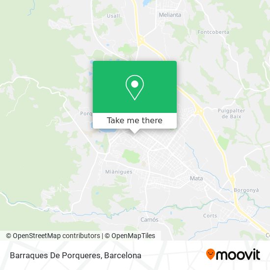 Barraques De Porqueres map