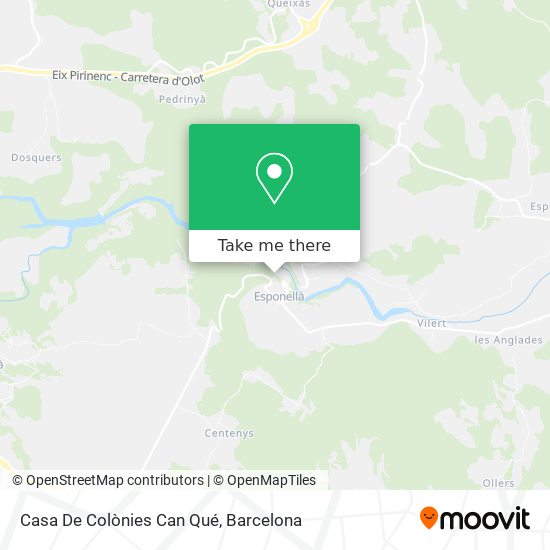 Casa De Colònies Can Qué map