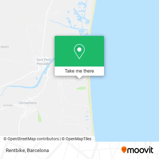 Rentbike map