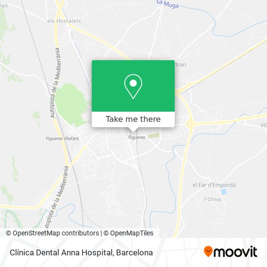 Clínica Dental Anna Hospital map