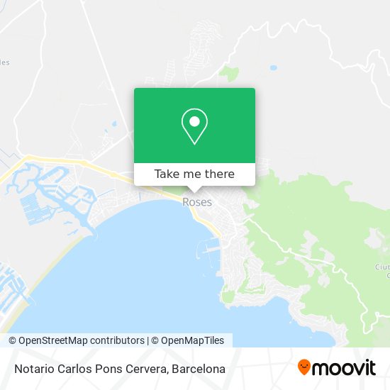 Notario Carlos Pons Cervera map