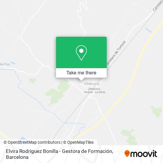 Elvira Rodríguez Bonilla - Gestora de Formación map