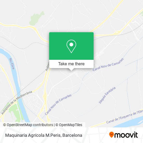 Maquinaria Agrícola M.Peris map