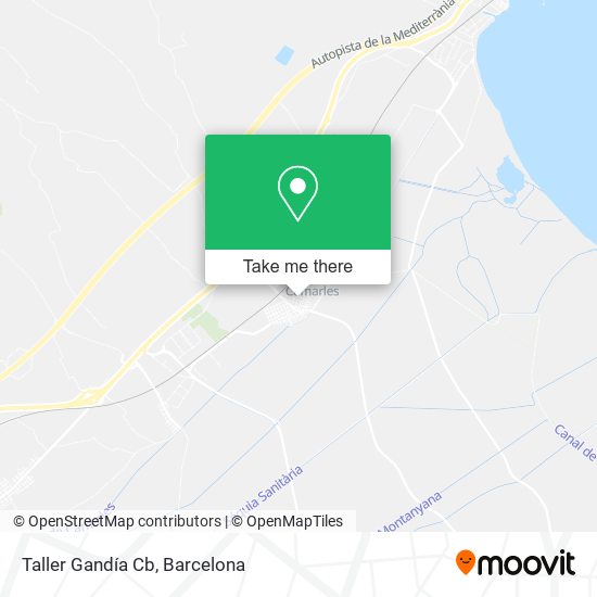 Taller Gandía Cb map