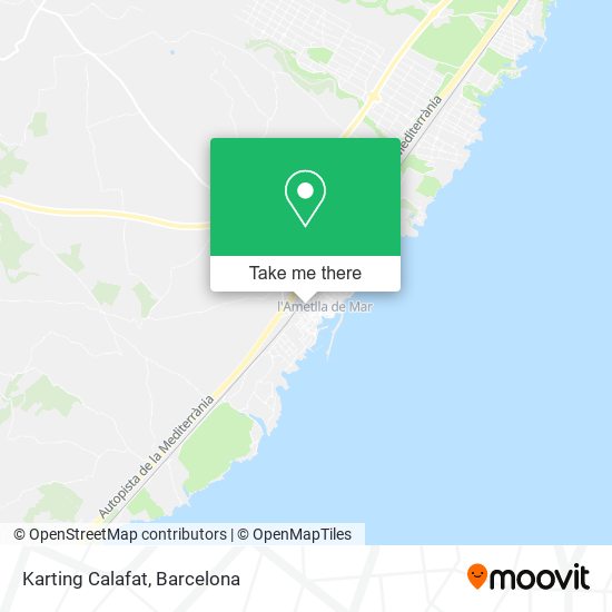 Karting Calafat map