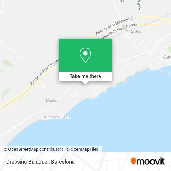Dressing Balaguer map
