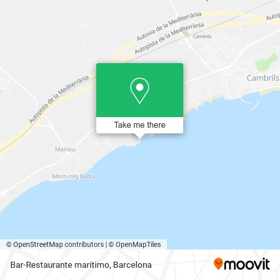 Bar-Restaurante marítimo map