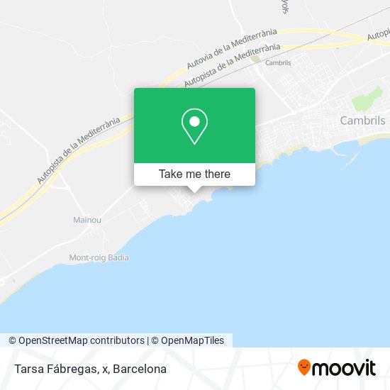 Tarsa Fábregas, x map