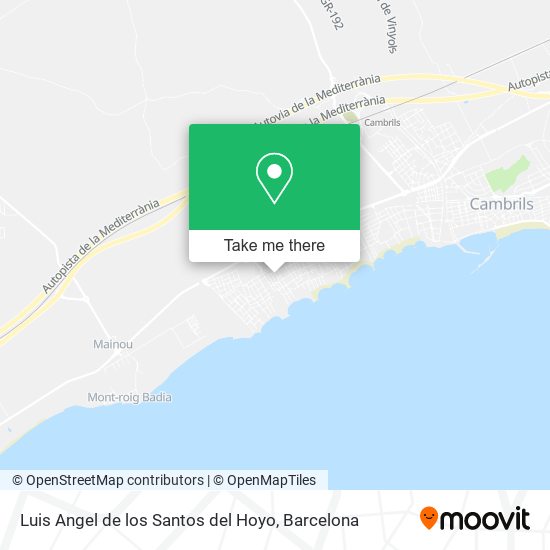 Luis Angel de los Santos del Hoyo map