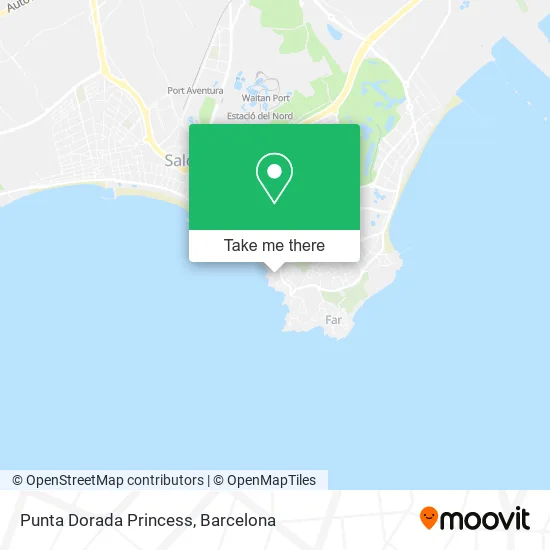 Punta Dorada Princess map