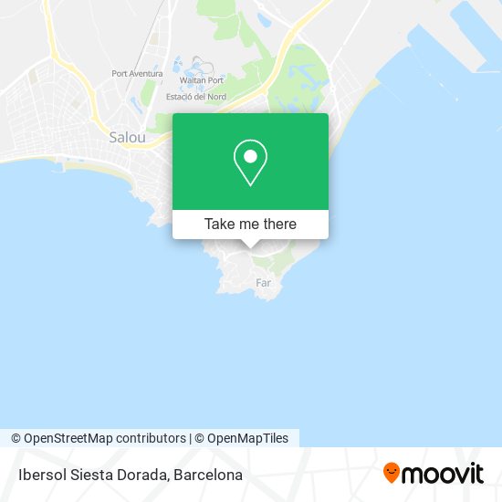 Ibersol Siesta Dorada map