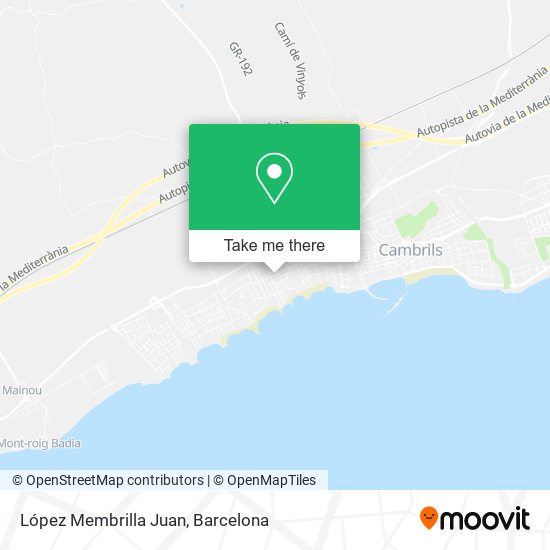 López Membrilla Juan map