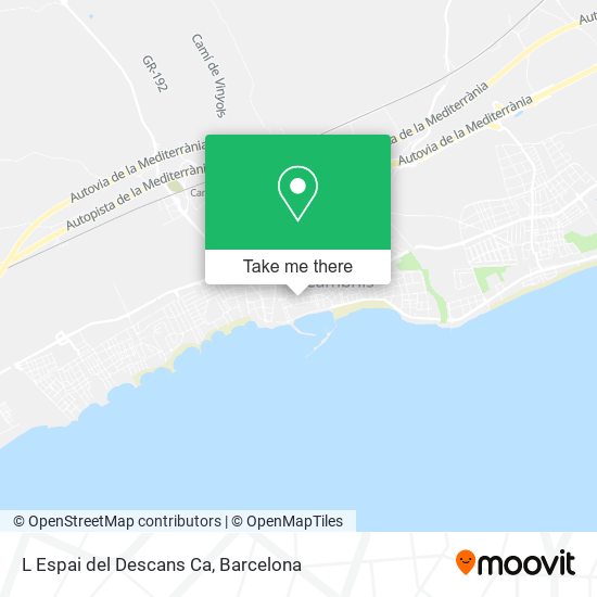 L Espai del Descans Ca map