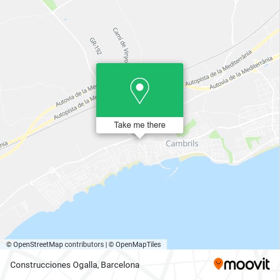 Construcciones Ogalla map
