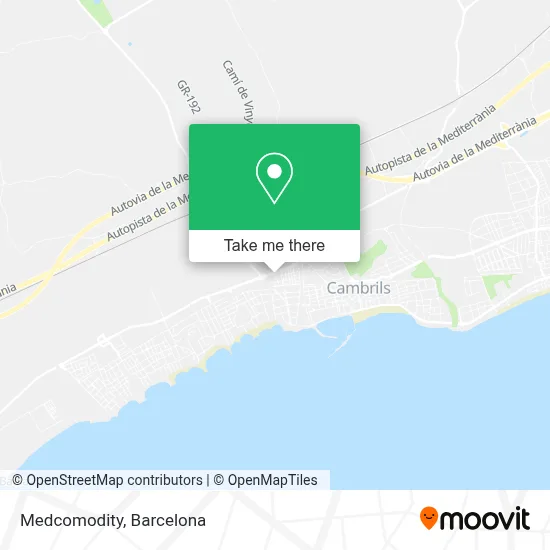 Medcomodity map
