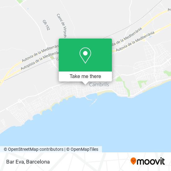 Bar Eva map