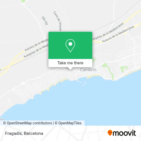 Fragadis map