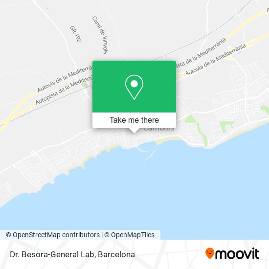 Dr. Besora-General Lab map