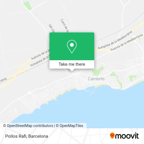Pollos Rafi map