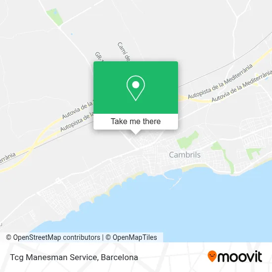 Tcg Manesman Service map
