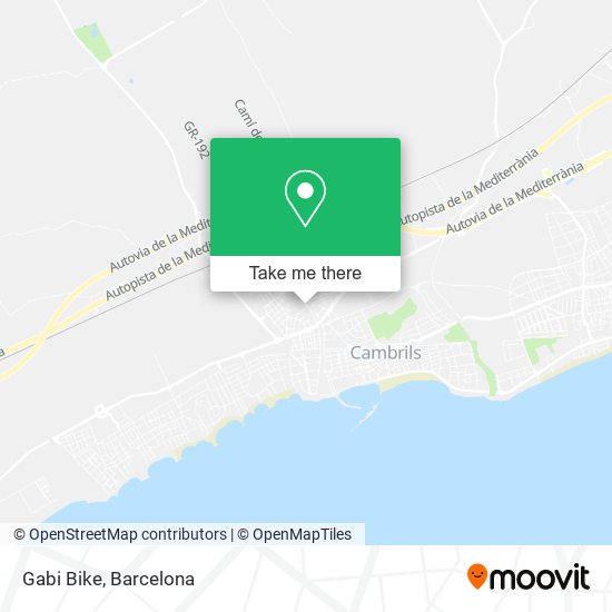 Gabi Bike map