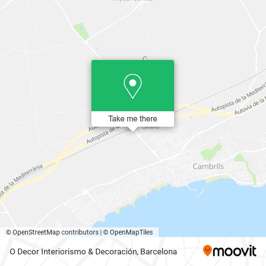 O Decor Interiorismo & Decoración map