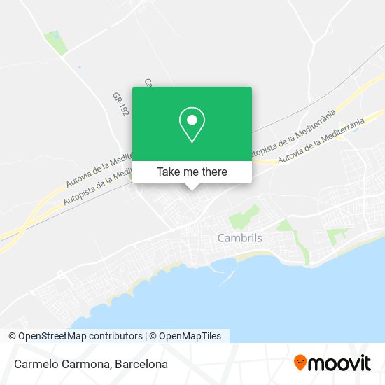 Carmelo Carmona map