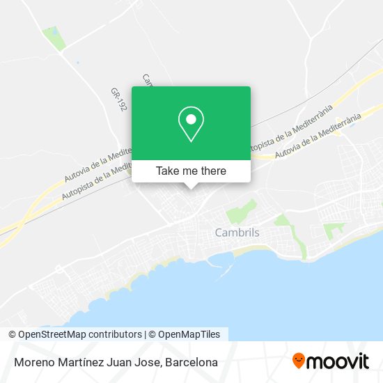 Moreno Martínez Juan Jose map