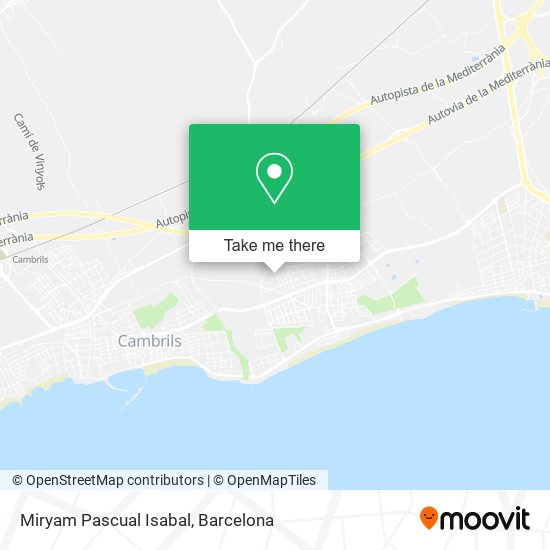 Miryam Pascual Isabal map