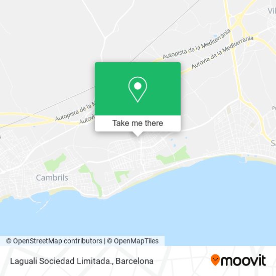 Laguali Sociedad Limitada. map