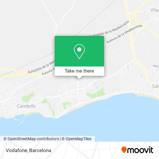 Vodafone map